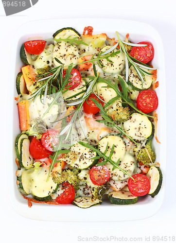 Image of Baked mixed vegetable