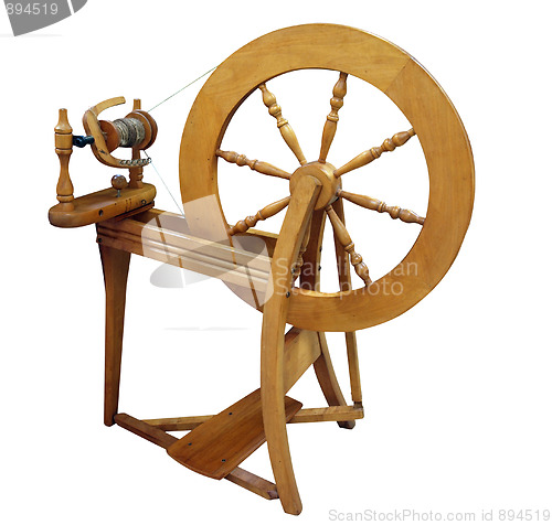 Image of Antique Spinning Wheel