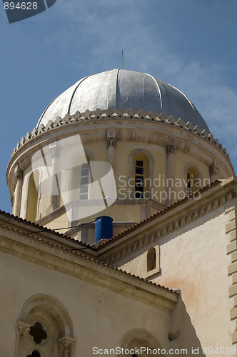 Image of detail greek orthodox church limassol cyprus