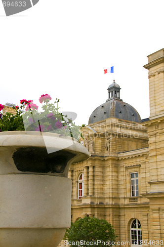 Image of government palace luxembourg gardens paris france