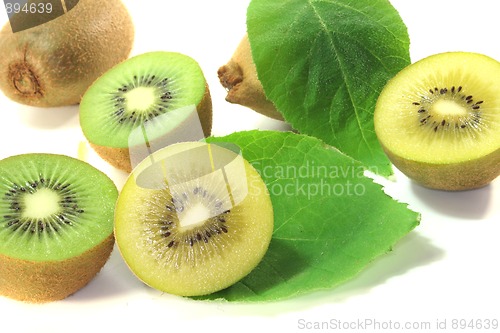 Image of kiwi fruits