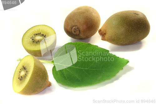 Image of kiwi fruits