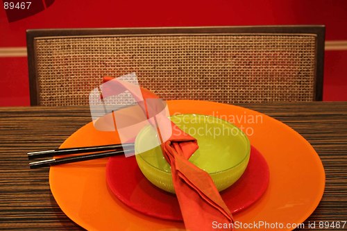 Image of Orange plates