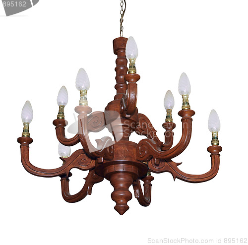 Image of Carved Macrocarpa Chandelier