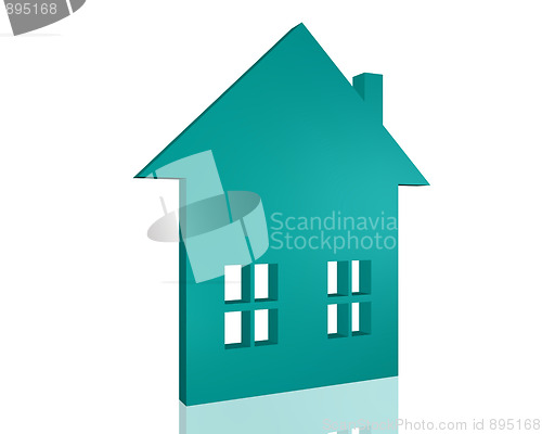 Image of 3D House Icon