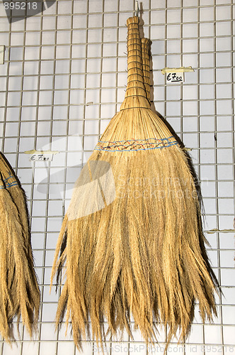 Image of sweeping broom brush made in cyprus