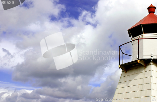 Image of Clouds And Lighthouse