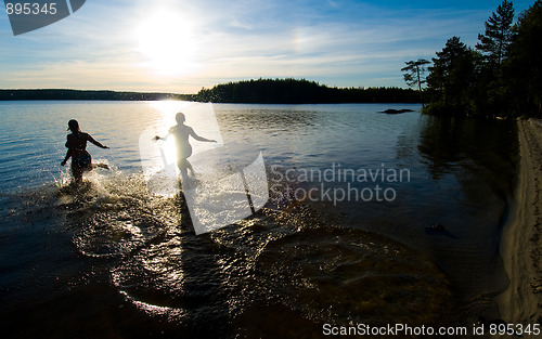 Image of Swim in the lake