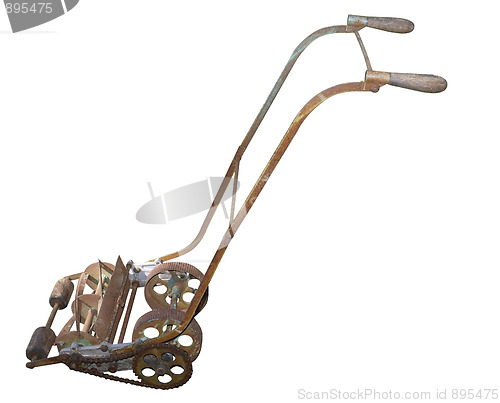 Image of Rusty Antique Mower