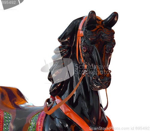 Image of Close up of a Merry-Go-Round Horse