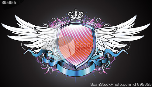 Image of heraldic  shield