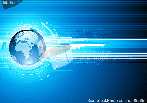 Image of abstract hi-tech Background 