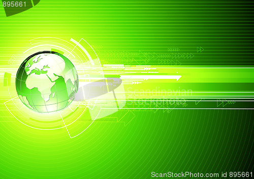 Image of abstract hi-tech Background