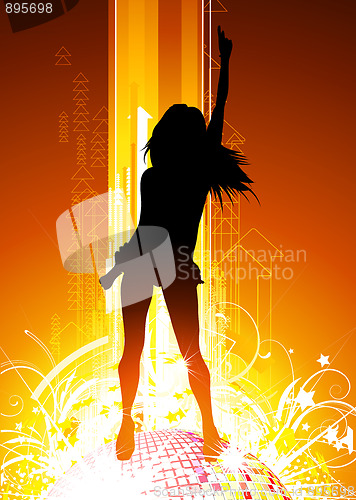 Image of abstract party Background