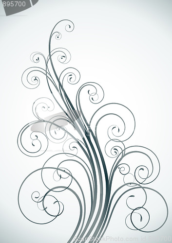 Image of Floral Decorative background