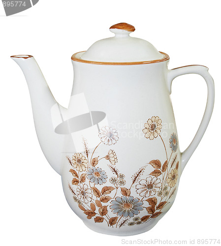 Image of Floral China Teapot