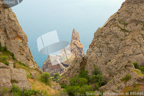 Image of Sea and mountains