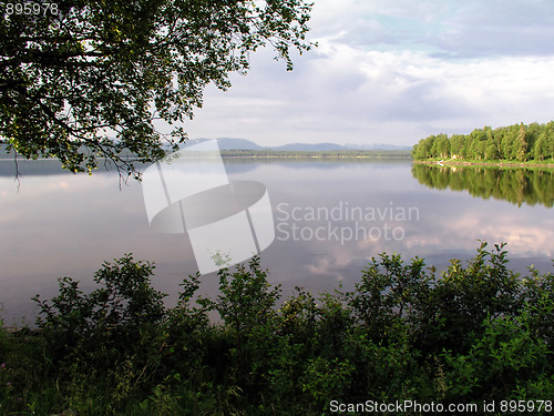 Image of beautiful and calm lake