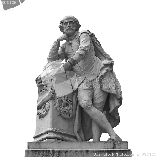 Image of Shakespeare statue