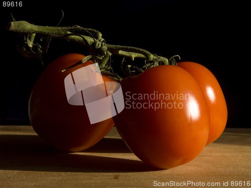 Image of Three tomatoes