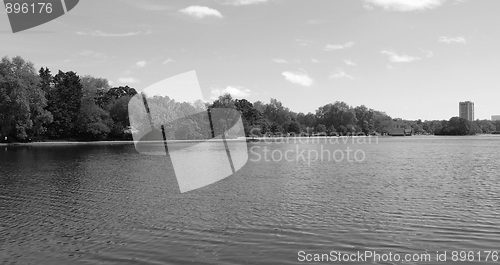 Image of Serpentine lake, London