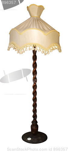 Image of Tall Ornate Lamp