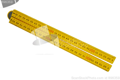 Image of Plastic Folding Ruler