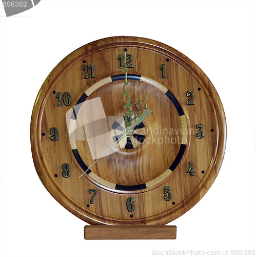 Image of Wooden Clock