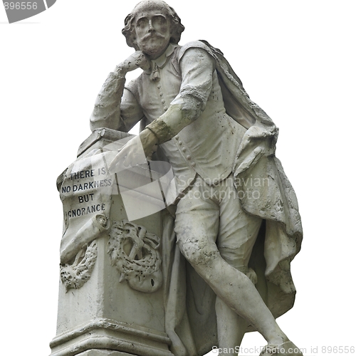 Image of Shakespeare statue