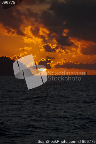 Image of Sunset in the Whitsunday Islands