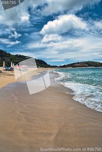 Image of Coast in Saint Maarten Island, Dutch Antilles