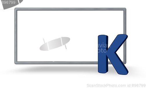 Image of letter k