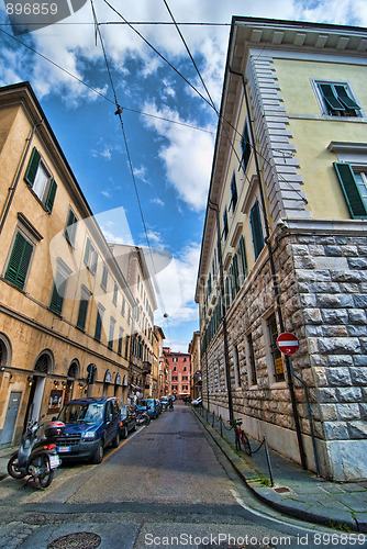 Image of Typical Ancient Building in Pisa