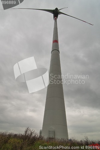 Image of Modern Windmill, Italy