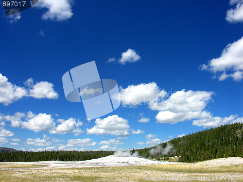 Image of Old Faithful, Yellowstone National Park