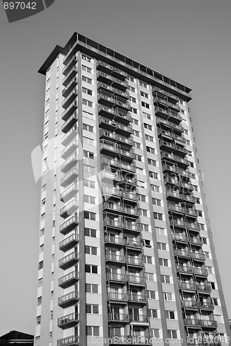 Image of Tall Building in Follonica, Italy