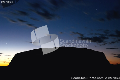 Image of Lights of Ayers Rock, Australia