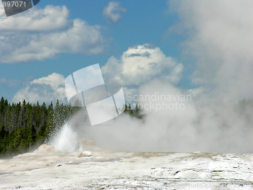 Image of Old Faithful, Yellowstone National Park