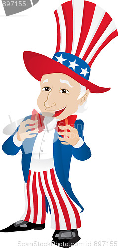 Image of Uncle Sam United States of America.