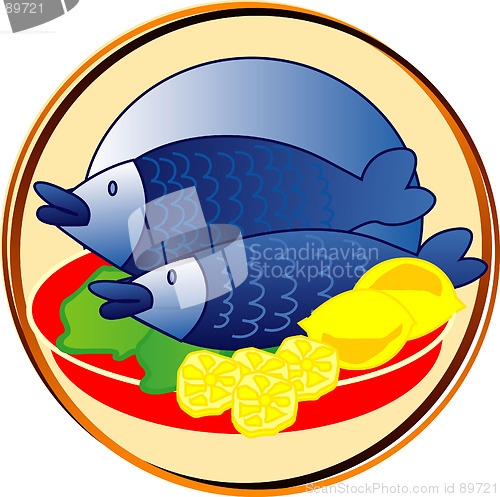 Image of pictogram - fishes