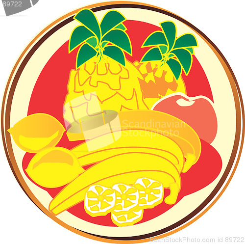 Image of pictogram - fruits