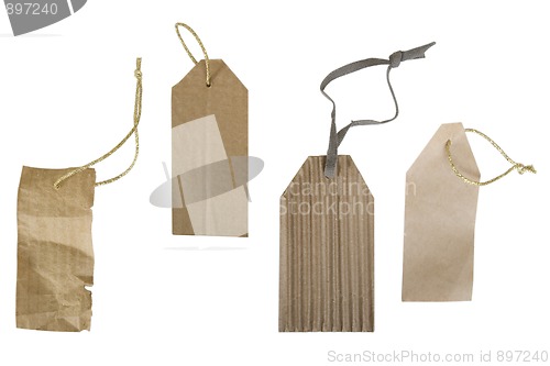 Image of Brown different empty tag