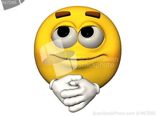 Image of Angelic emoticon