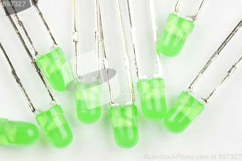 Image of Green LEDs