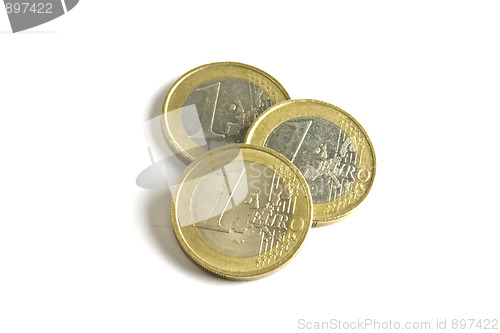 Image of Euro coins 