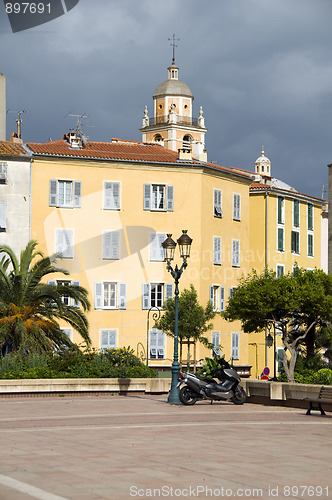 Image of Diamant Square outdoor park Ajaccio Corsica France