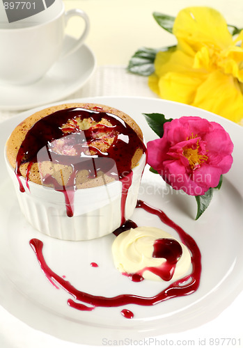 Image of Blackberry Sponge Pudding