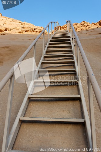 Image of Staircase in the desert