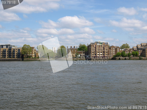 Image of London docks