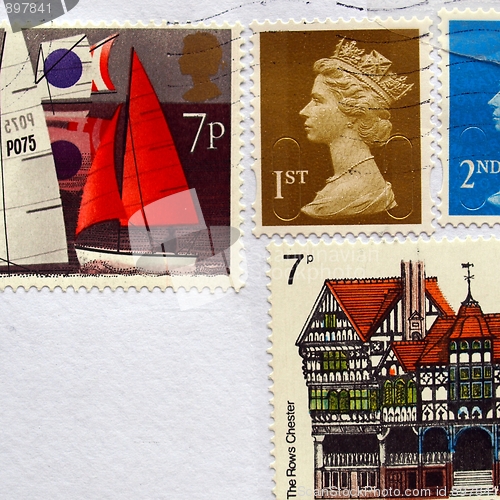Image of UK stamps